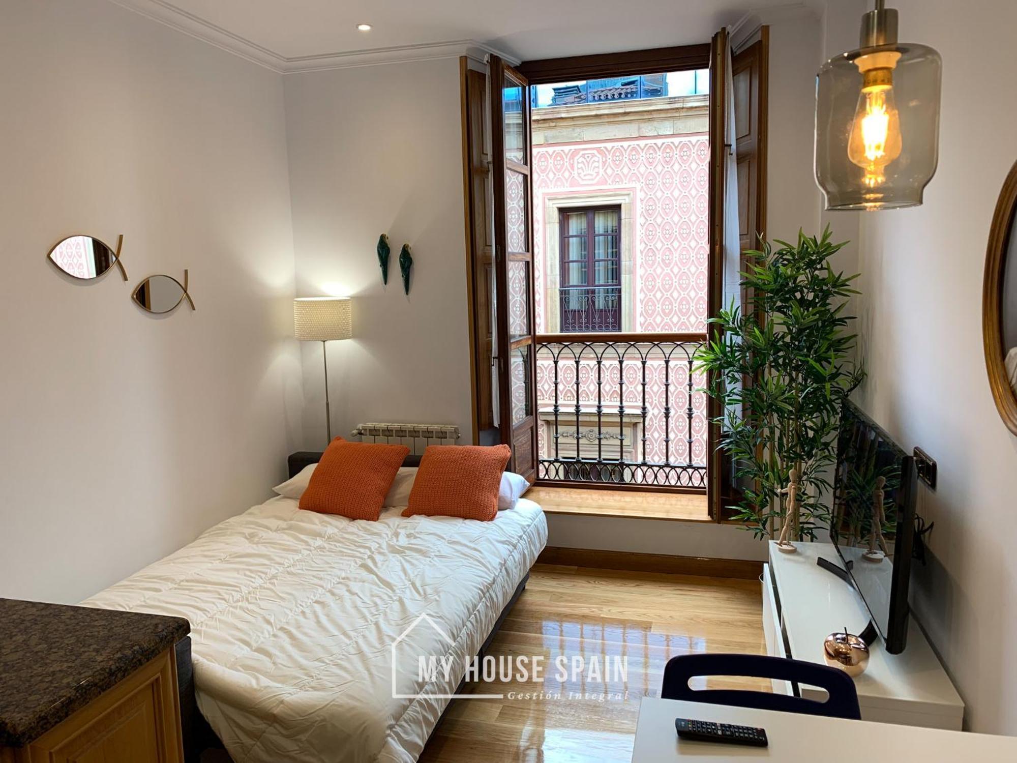 Myhousespain - Acogedor Apartamento Plaza Mayor Gijon 2 Eksteriør bilde