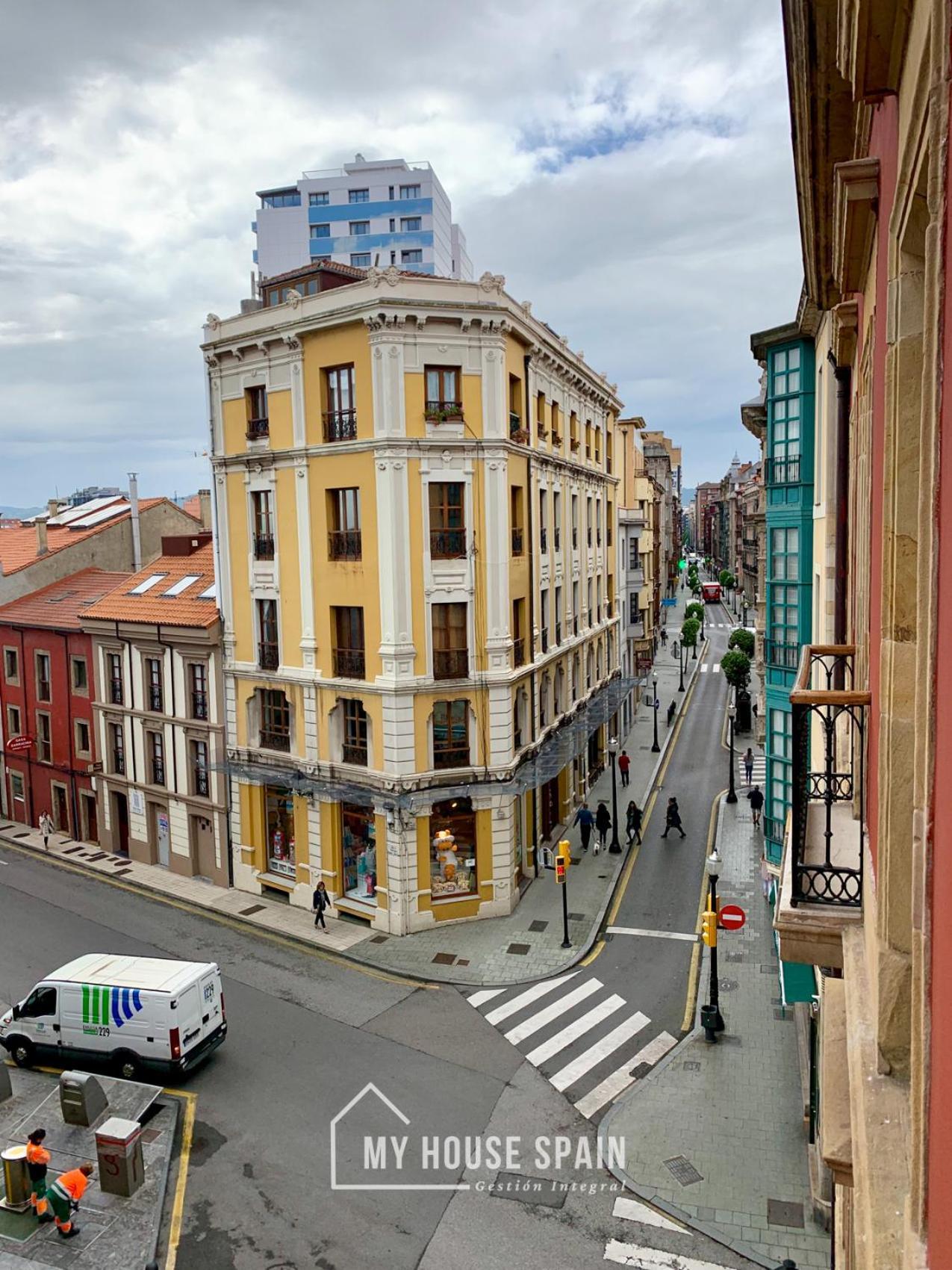 Myhousespain - Acogedor Apartamento Plaza Mayor Gijon 2 Eksteriør bilde